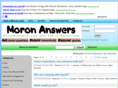 moronanswers.com