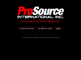 prosourceintl.com