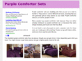 purplecomfortersets.com