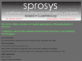 sprosys.com