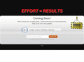 effortequalsresults.com