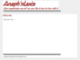 anaphnlaxis.org