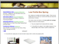 lowprofileboxspring.com