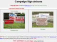 campaignsignsarizona.com