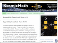 cosmicmath.com