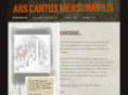 arscantusmensurabilis.com