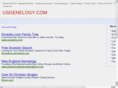 usgenelogy.com