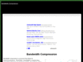 bandwidthcompression.com