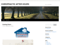 chiropracticafterhours.com