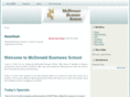 mcdonaldbusinessschool.com