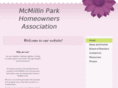 mcmillinparkhoa.org