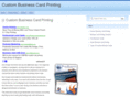 custombusinesscardsprinting.com