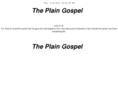 theplaingospel.com