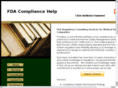 fdacompliancehelpdesk.com