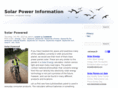 solarpowerinformationworld.com