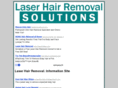 laser-hair-removal-solutions.com