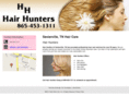 hairhuntersbeautysalon.com