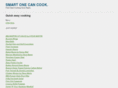 smartonecancook.com
