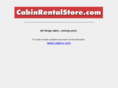 cabinrentalstore.com