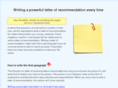 how-to-write-a-letter-of-recommendation.com