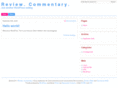 reviewcommentary.com