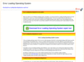 errorloadingoperatingsystem.org