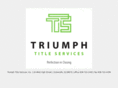 triumphtitleservices.com