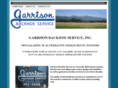 garrisonbackhoe.com