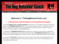 thedogbehaviorcoach.com