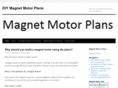 buydiymagnetmotorplans.org