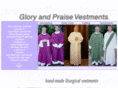 gloryandpraisevestments.com