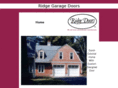 ridgedoors.com