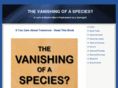 vanishingofaspecies.com
