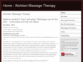 alohilanimassagetherapy.com