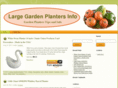 largegardenplantersinfo.com