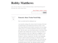 robbymatthews.com
