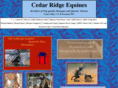 cedarridgeequines.com