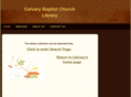 calvarysclibrary.com