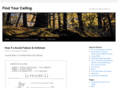 findyourcalling.net