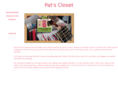 patscloset.net