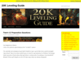 20klevelingguide.com