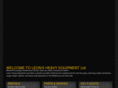 leonsheavyequipment.com
