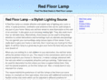 redfloorlamp.com