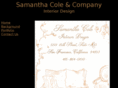 samanthacoleinteriors.com