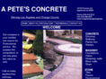 apetesconcrete.com