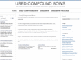 usedcompoundbowsdirect.com