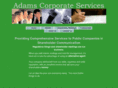 adamscorporateservices.com