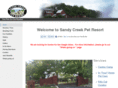 sandycreekpetresort.com