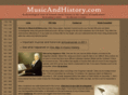 musicandhistory.com