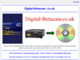 digital-betacam.co.uk